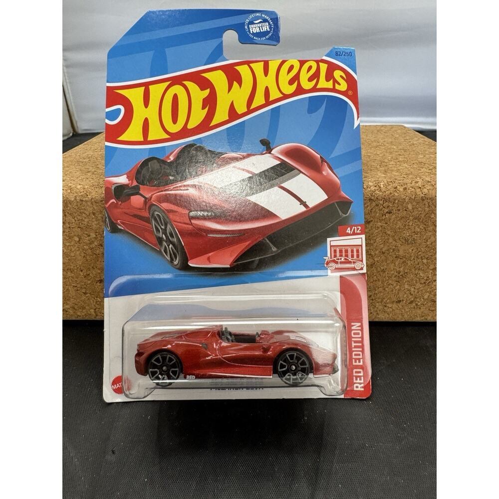 Hot Wheels 2023 McLaren Elva 82/250 RED EDITION 4/12 Target Exclusive New
